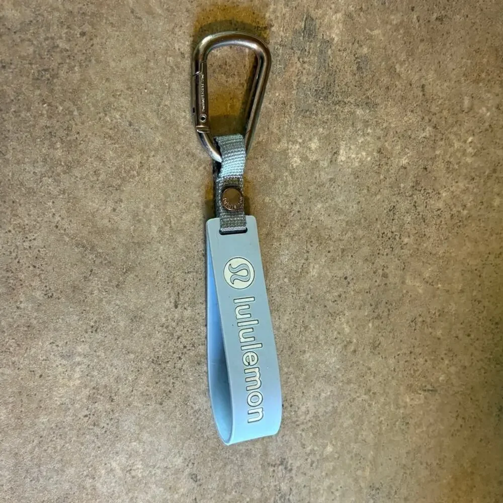 Lululemon Purple/Lavender Silicone Keychain